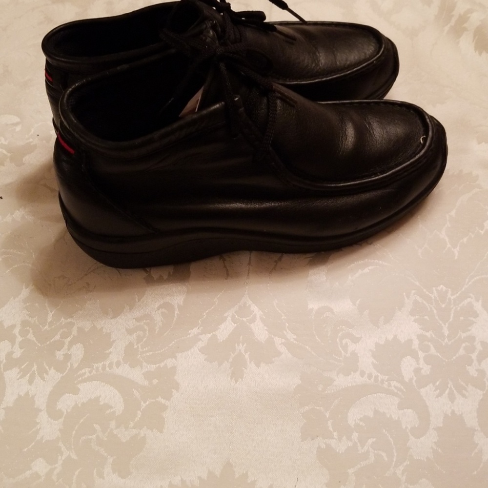 Fubu leather ankle boot